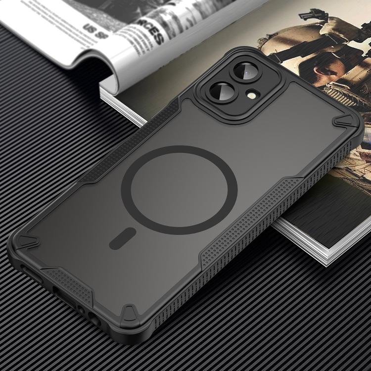 For Samsung Galaxy A06 5G Armor Glaze MagSafe Magnetic Phone Case