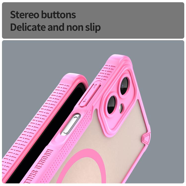 For Samsung Galaxy A06 5G Armor Glaze MagSafe Magnetic Phone Case