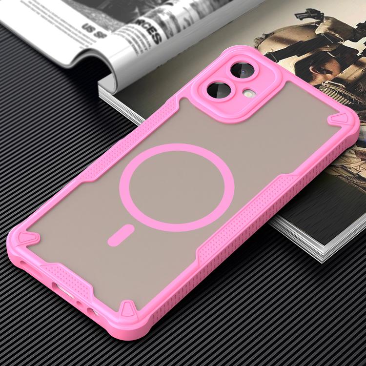 For Samsung Galaxy A06 5G Armor Glaze MagSafe Magnetic Phone Case