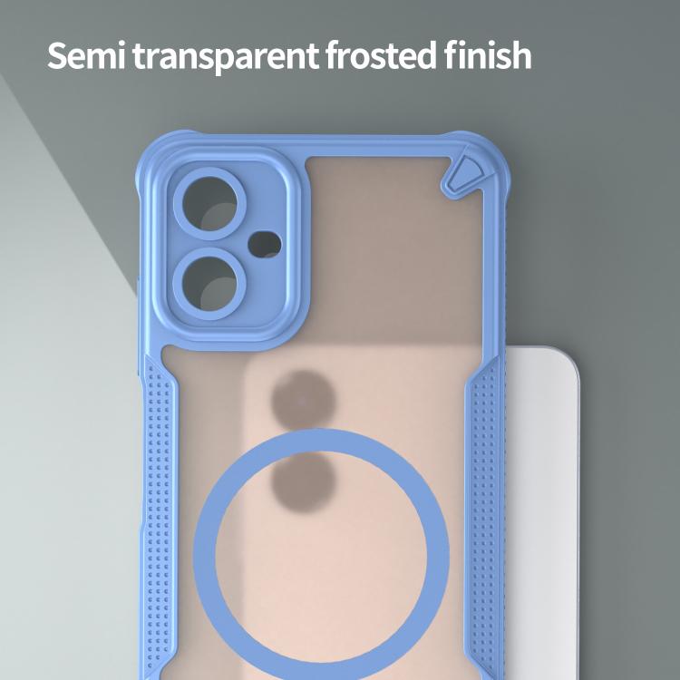 For Samsung Galaxy A06 5G Armor Glaze MagSafe Magnetic Phone Case