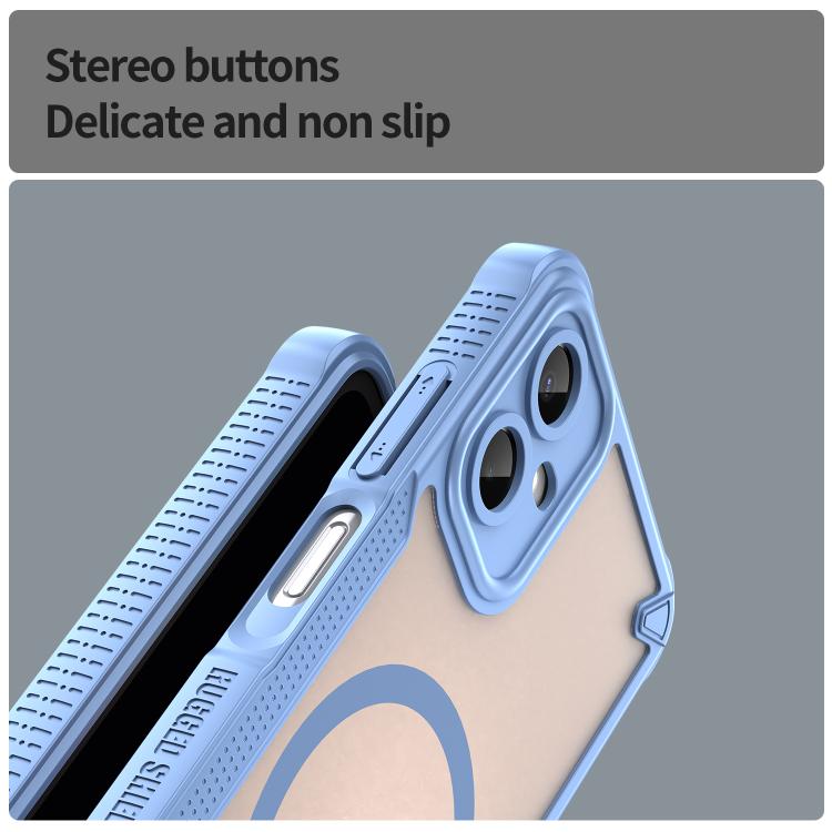 For Samsung Galaxy A06 5G Armor Glaze MagSafe Magnetic Phone Case