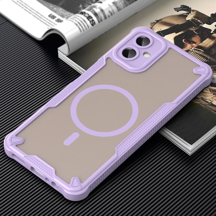 For Samsung Galaxy A06 5G Armor Glaze MagSafe Magnetic Phone Case