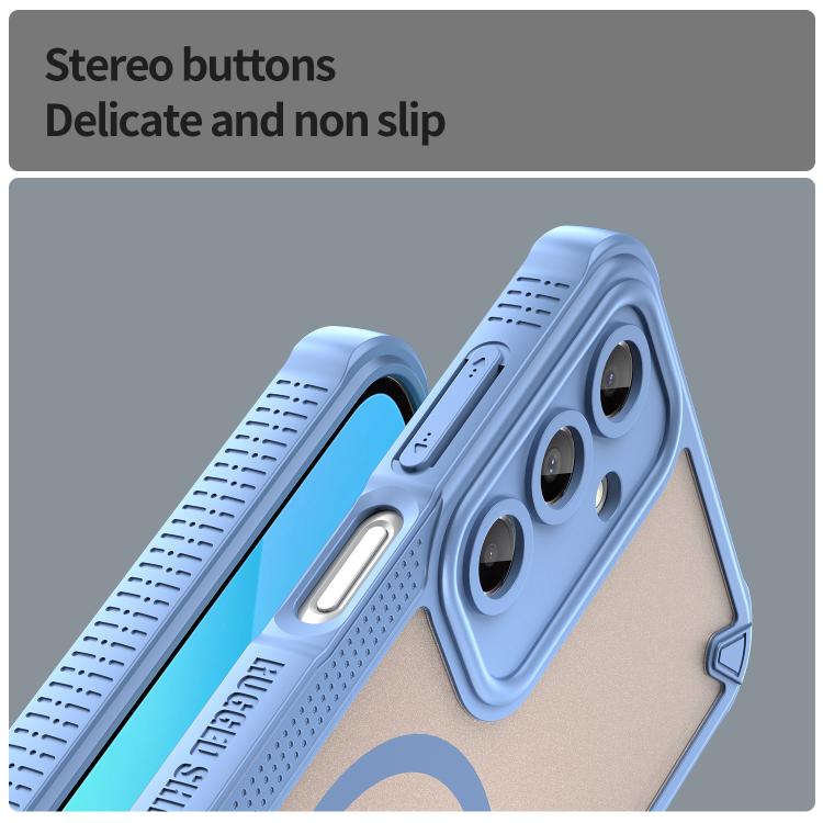 For Samsung Galaxy A16 4G Armor Glaze MagSafe Magnetic Phone Case