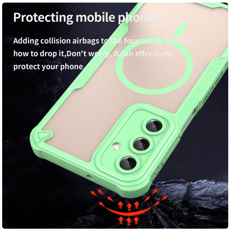 For Samsung Galaxy A16 4G Armor Glaze MagSafe Magnetic Phone Case