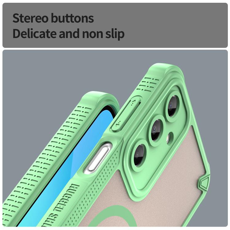 For Samsung Galaxy A16 4G Armor Glaze MagSafe Magnetic Phone Case