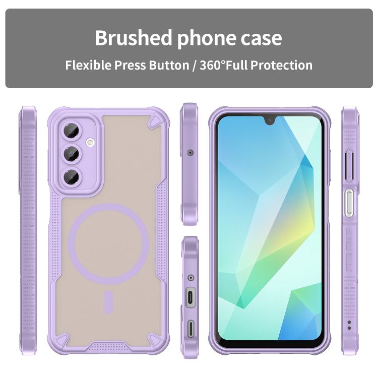 For Samsung Galaxy A16 4G Armor Glaze MagSafe Magnetic Phone Case