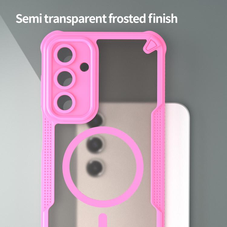 For Samsung Galaxy A16 5G Armor Glaze MagSafe Magnetic Phone Case