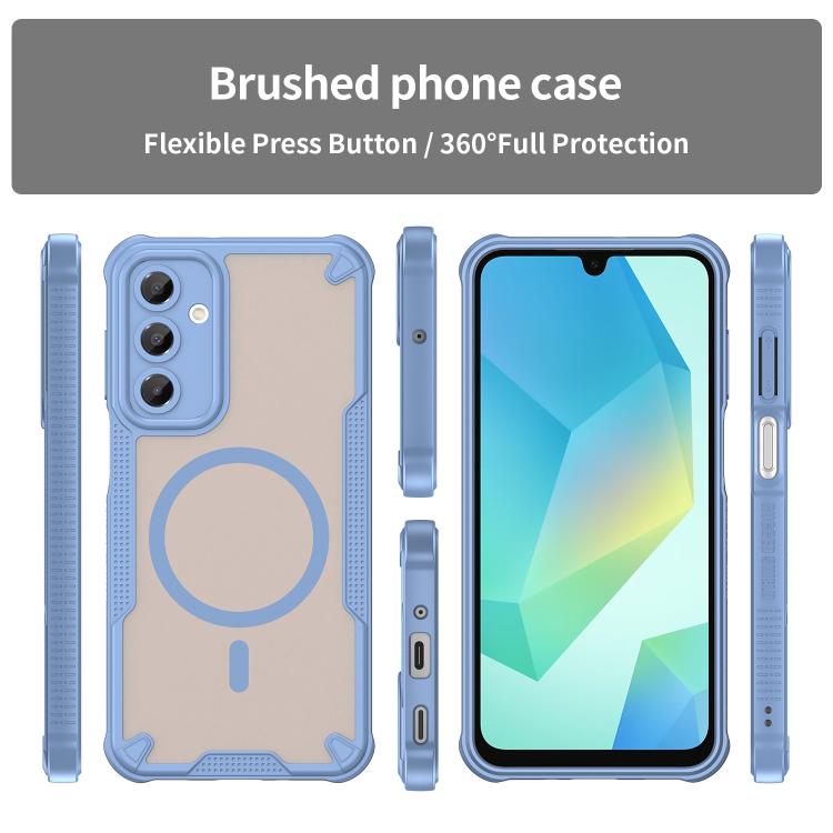 For Samsung Galaxy A16 5G Armor Glaze MagSafe Magnetic Phone Case