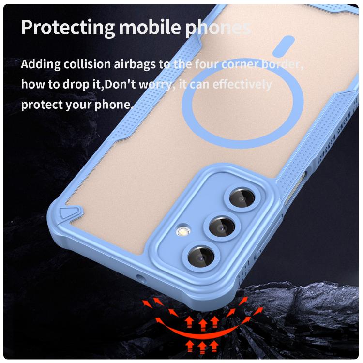 For Samsung Galaxy A16 5G Armor Glaze MagSafe Magnetic Phone Case