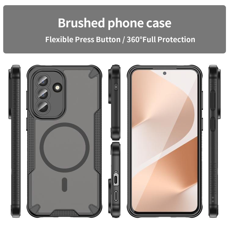 For Samsung Galaxy A57 5G Armor Glaze MagSafe Magnetic Phone Case