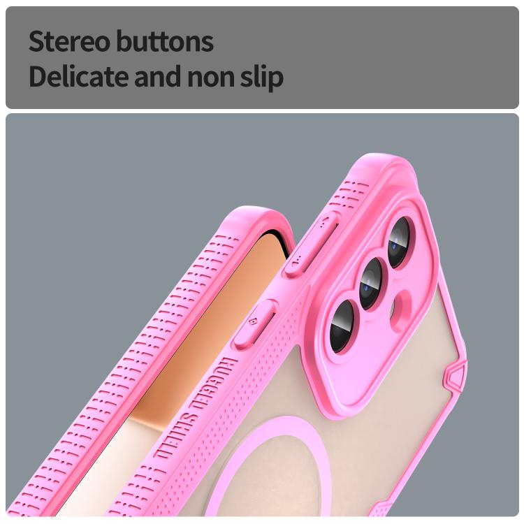 For Samsung Galaxy A57 5G Armor Glaze MagSafe Magnetic Phone Case