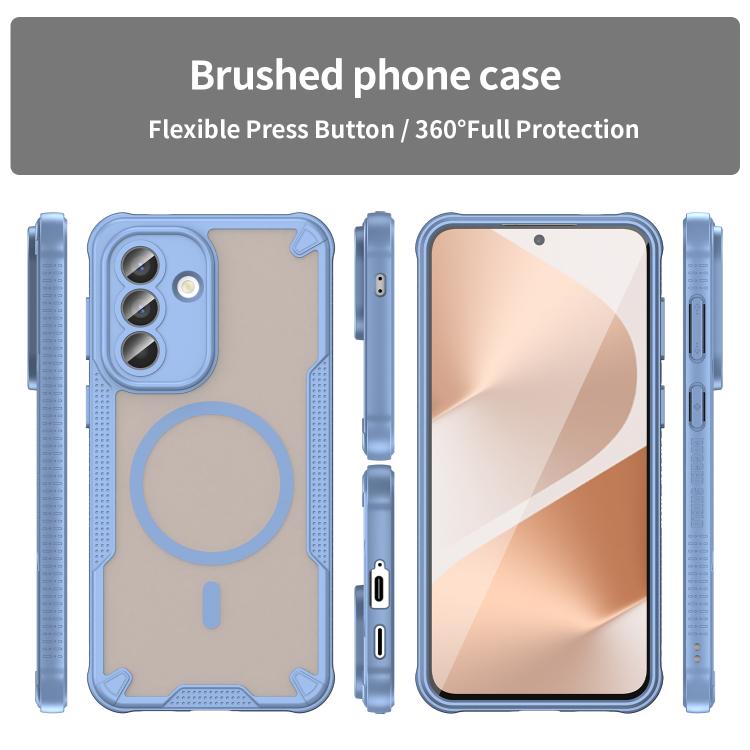 For Samsung Galaxy A57 5G Armor Glaze MagSafe Magnetic Phone Case