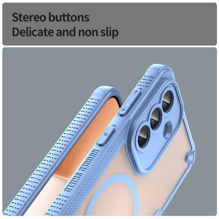For Samsung Galaxy A57 5G Armor Glaze MagSafe Magnetic Phone Case
