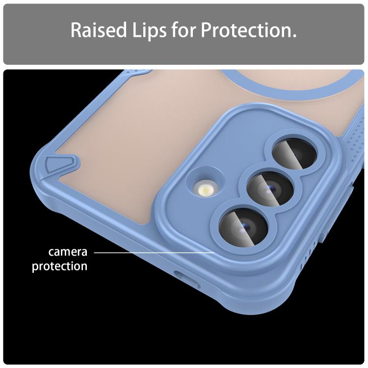 For Samsung Galaxy A57 5G Armor Glaze MagSafe Magnetic Phone Case