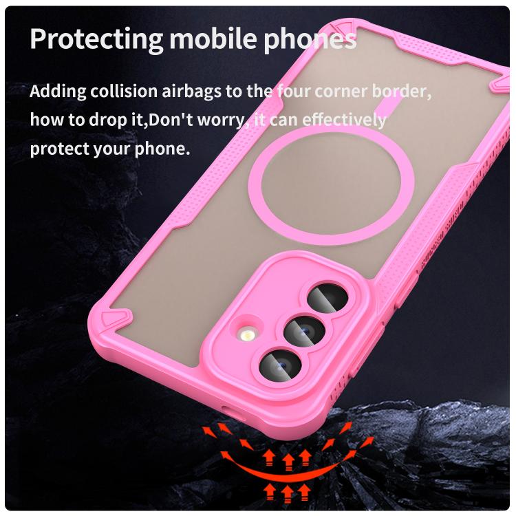 For Samsung Galaxy A37 5G Armor Glaze MagSafe Magnetic Phone Case