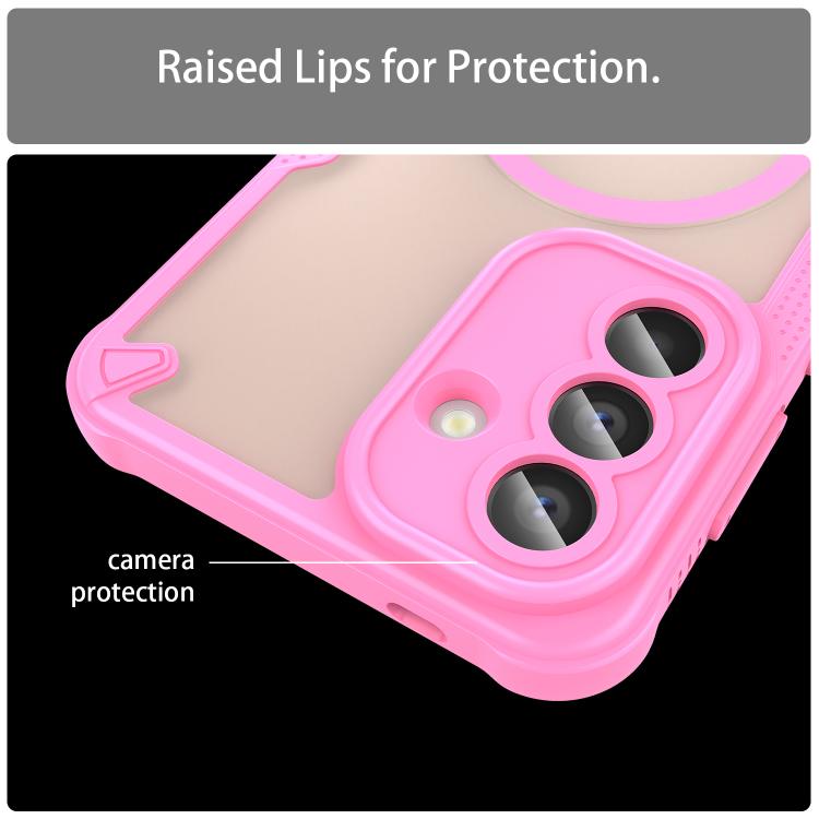 For Samsung Galaxy A37 5G Armor Glaze MagSafe Magnetic Phone Case