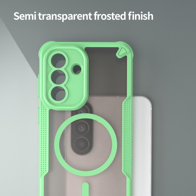 For Samsung Galaxy A37 5G Armor Glaze MagSafe Magnetic Phone Case