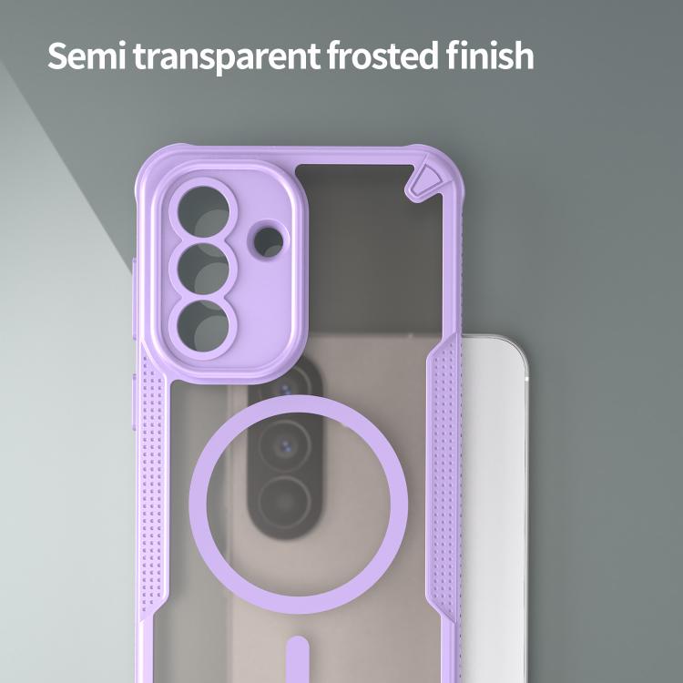 For Samsung Galaxy A37 5G Armor Glaze MagSafe Magnetic Phone Case