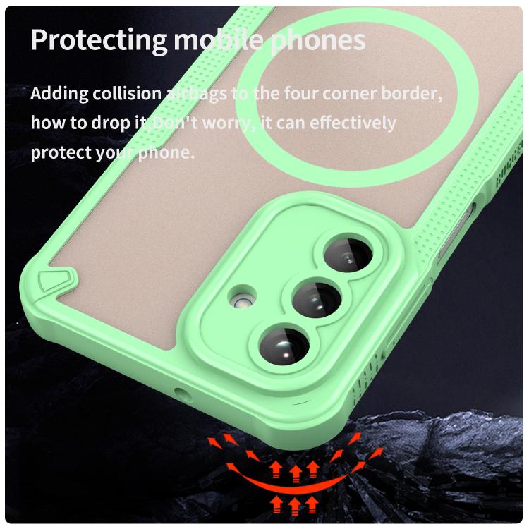 For Galaxy A26 5G Armor Glaze MagSafe Magnetic Phone Case