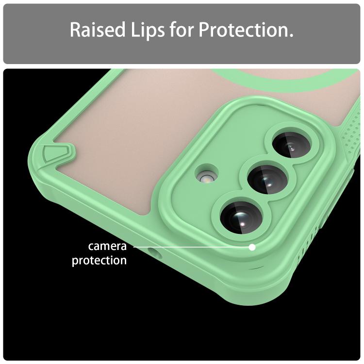 For Galaxy A26 5G Armor Glaze MagSafe Magnetic Phone Case