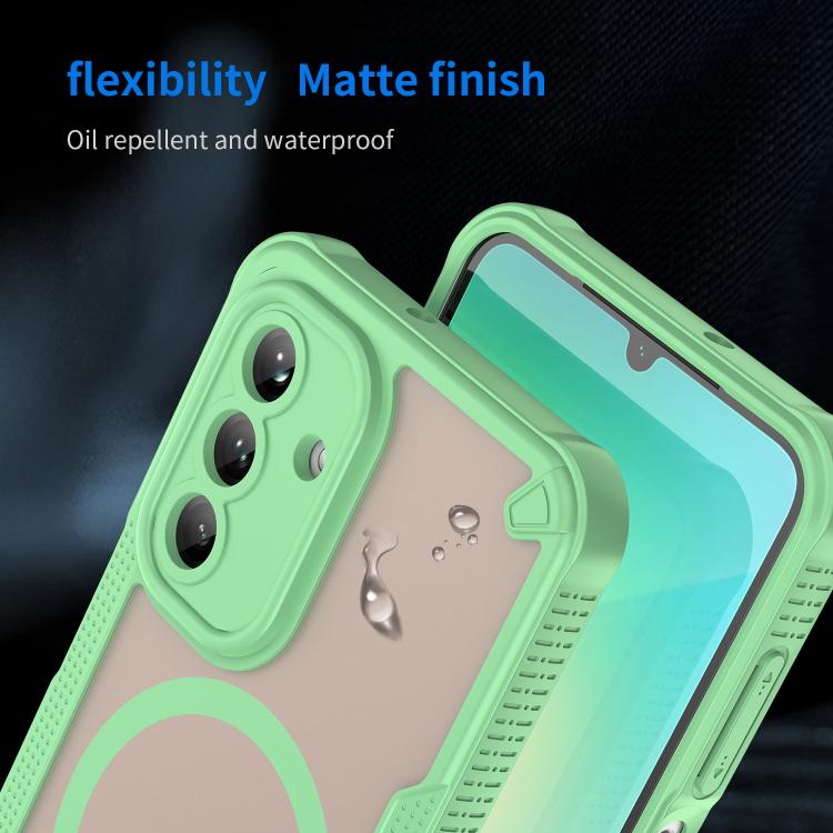 For Galaxy A26 5G Armor Glaze MagSafe Magnetic Phone Case