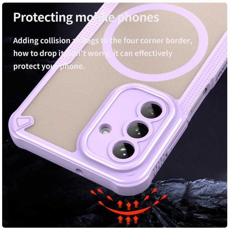 For Galaxy A26 5G Armor Glaze MagSafe Magnetic Phone Case