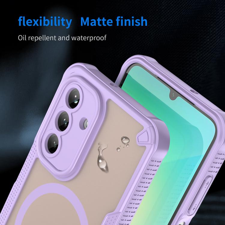 For Galaxy A26 5G Armor Glaze MagSafe Magnetic Phone Case