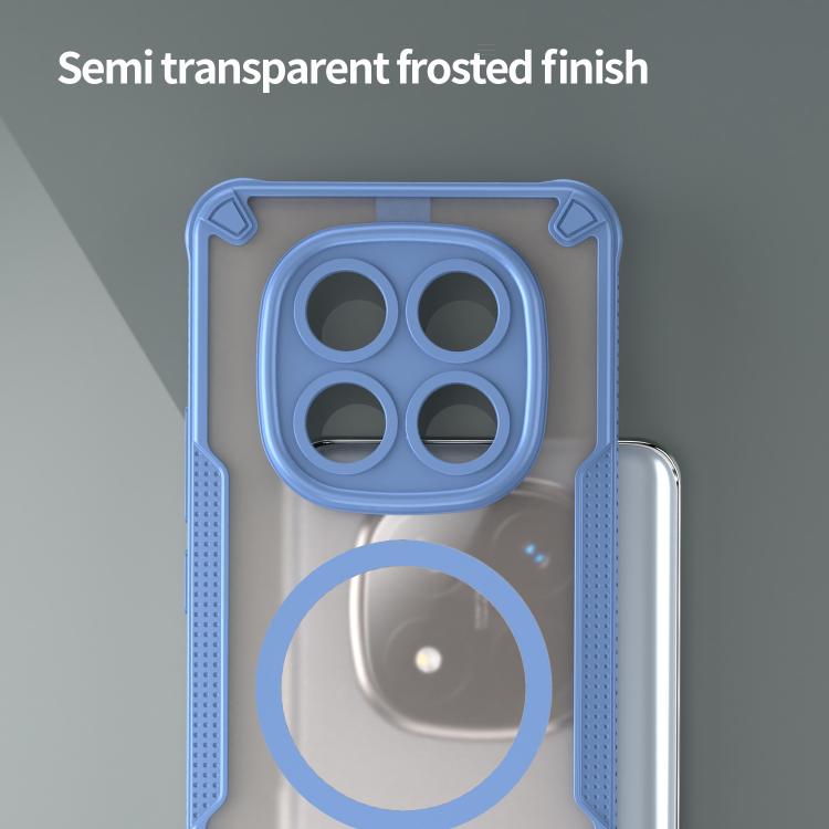 For Redmi Note 14 Pro+ 5G Armor Glaze MagSafe Magnetic Phone Case