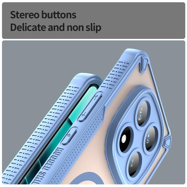 For Redmi Note 14 Pro+ 5G Armor Glaze MagSafe Magnetic Phone Case
