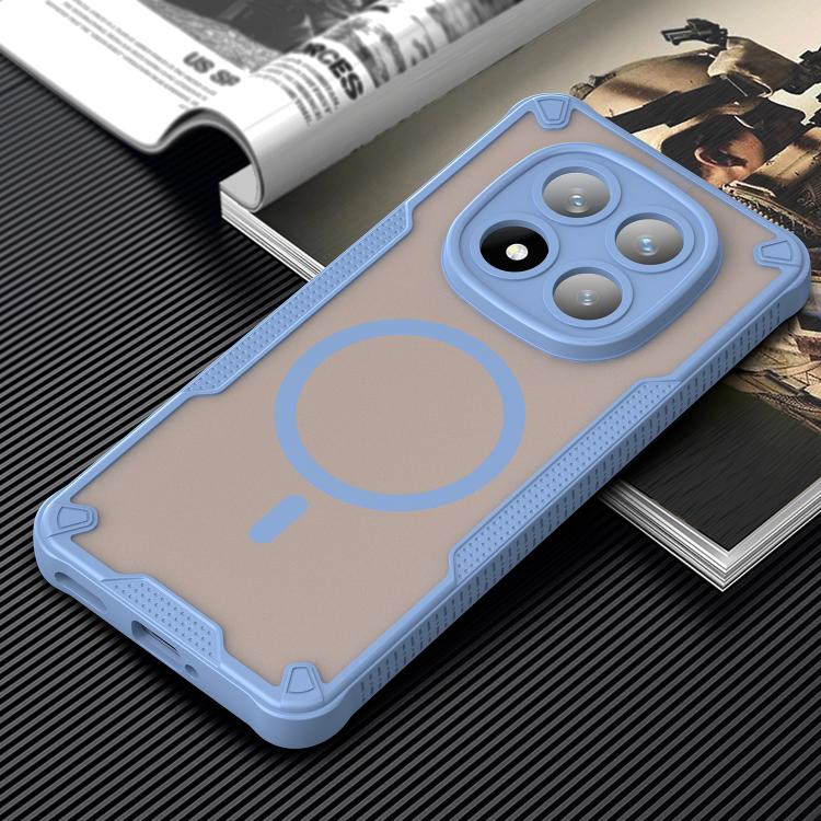 For Redmi Note 14 Pro+ 5G Armor Glaze MagSafe Magnetic Phone Case