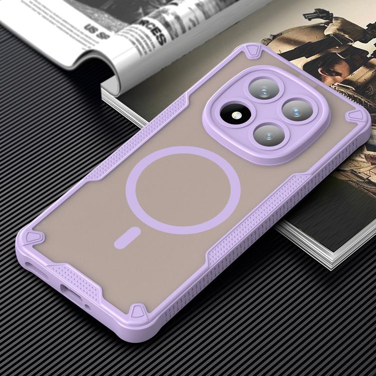 For Redmi Note 14 Pro+ 5G Armor Glaze MagSafe Magnetic Phone Case