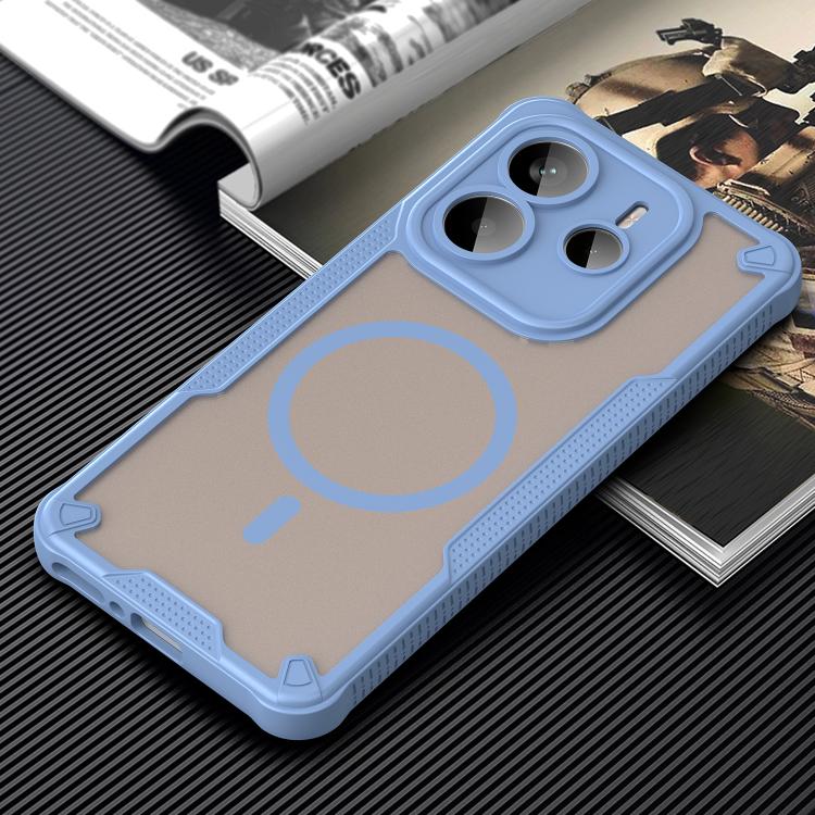 For Redmi Note 14 5G Global Armor Glaze MagSafe Magnetic Phone Case