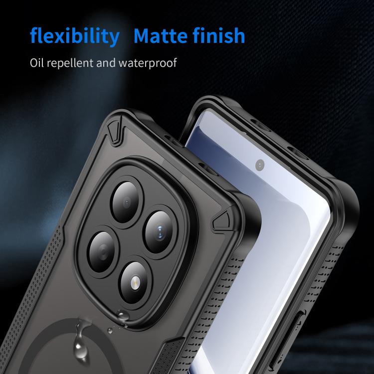 For Redmi Note 15 4G / 5G Global 164mm Armor Glaze MagSafe Magnetic Phone Case