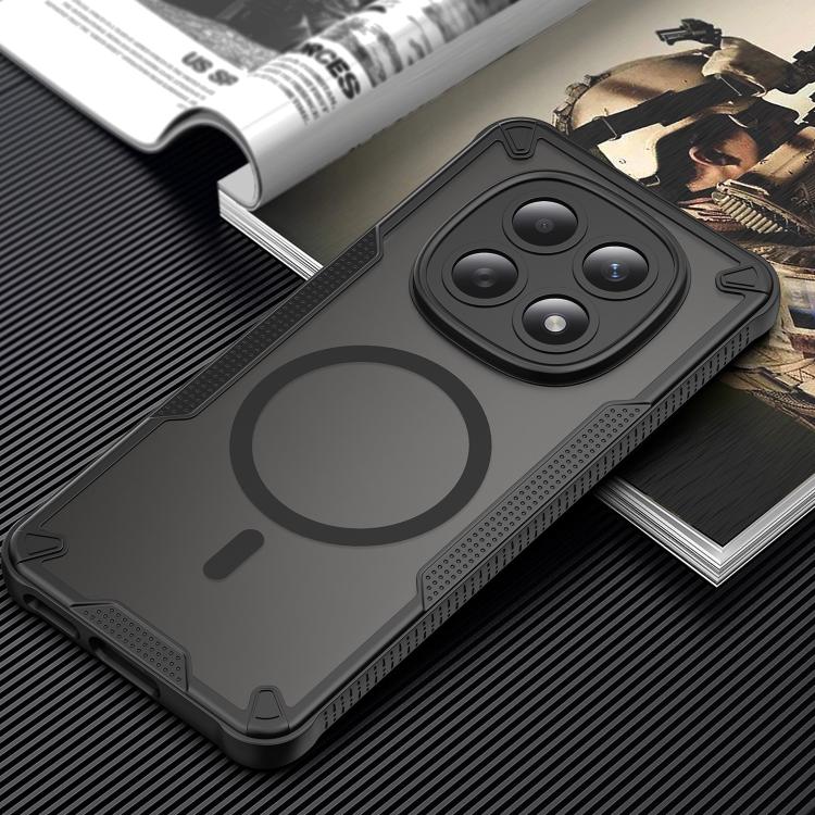 For Redmi Note 15 4G / 5G Global 164mm Armor Glaze MagSafe Magnetic Phone Case
