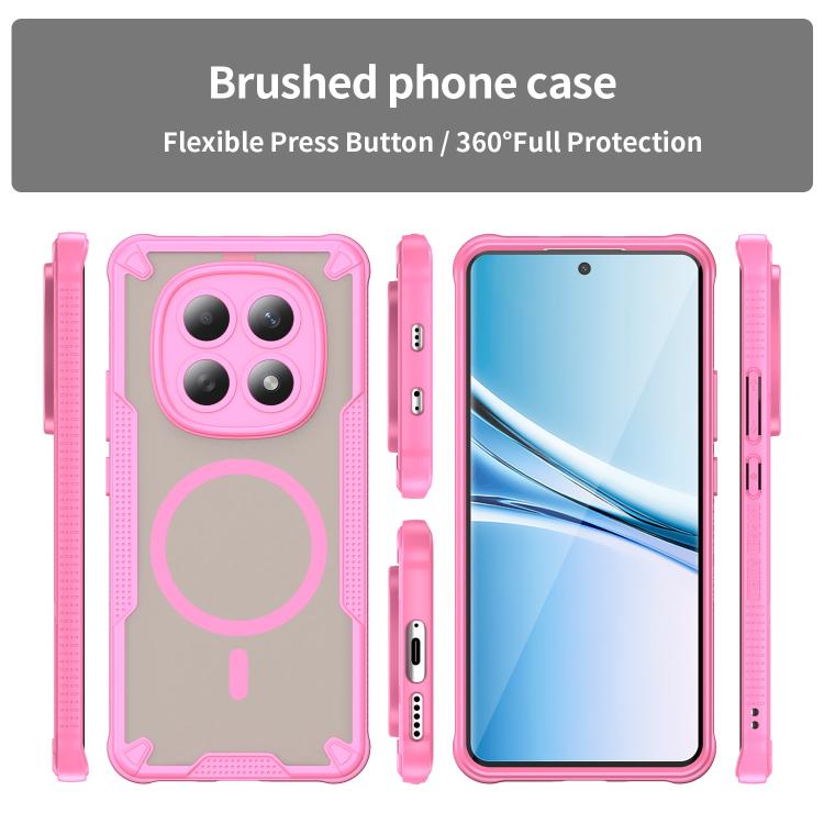 For Redmi Note 15 4G / 5G Global 164mm Armor Glaze MagSafe Magnetic Phone Case