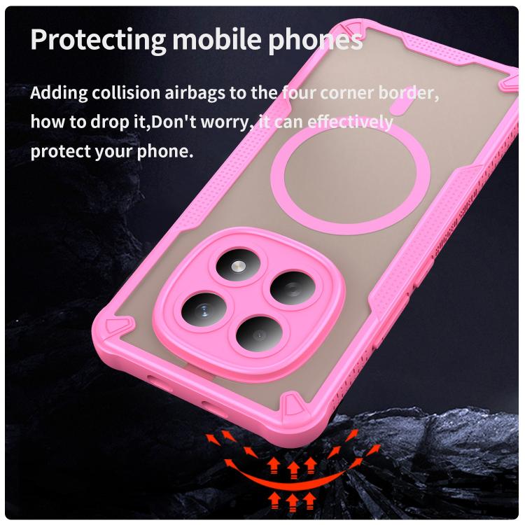 For Redmi Note 15 4G / 5G Global 164mm Armor Glaze MagSafe Magnetic Phone Case