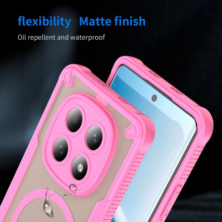 For Redmi Note 15 4G / 5G Global 164mm Armor Glaze MagSafe Magnetic Phone Case