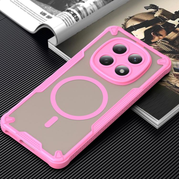 For Redmi Note 15 4G / 5G Global 164mm Armor Glaze MagSafe Magnetic Phone Case