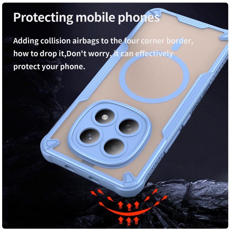 For Redmi Note 15 4G / 5G Global 164mm Armor Glaze MagSafe Magnetic Phone Case