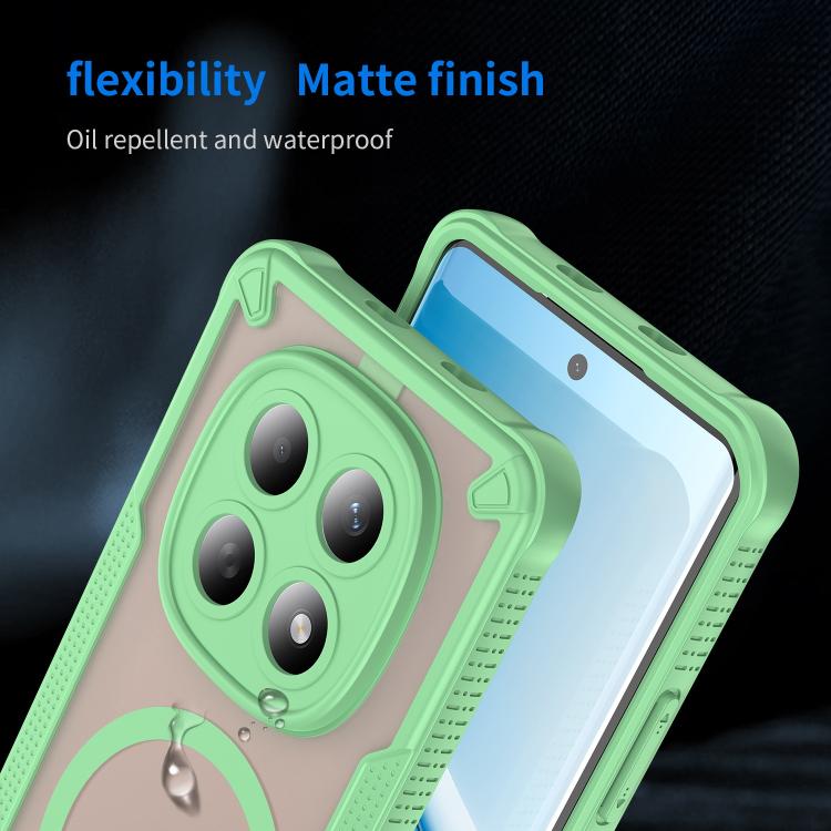 For Redmi Note 15 4G / 5G Global 164mm Armor Glaze MagSafe Magnetic Phone Case