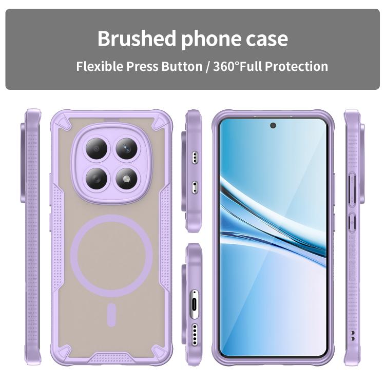 For Redmi Note 15 4G / 5G Global 164mm Armor Glaze MagSafe Magnetic Phone Case
