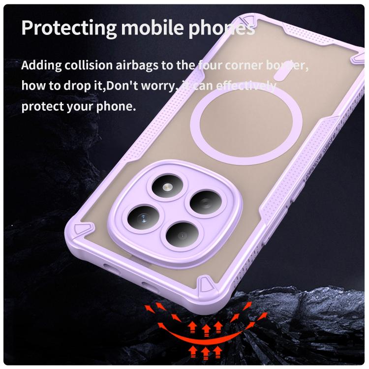 For Redmi Note 15 4G / 5G Global 164mm Armor Glaze MagSafe Magnetic Phone Case