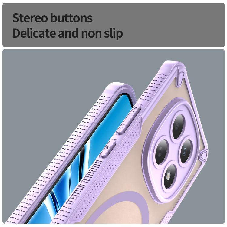 For Redmi Note 15 4G / 5G Global 164mm Armor Glaze MagSafe Magnetic Phone Case