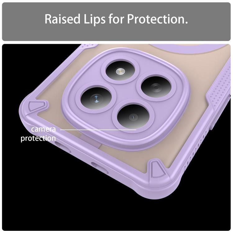 For Redmi Note 15 4G / 5G Global 164mm Armor Glaze MagSafe Magnetic Phone Case