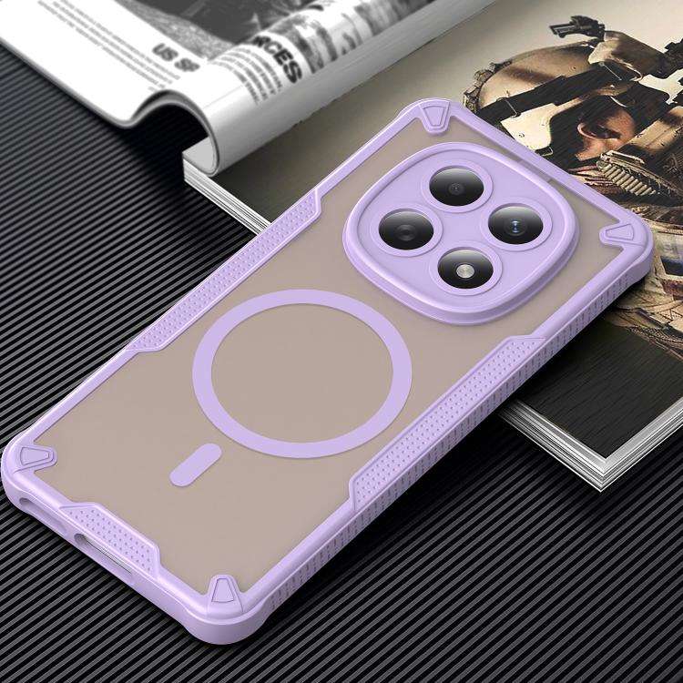 For Redmi Note 15 4G / 5G Global 164mm Armor Glaze MagSafe Magnetic Phone Case