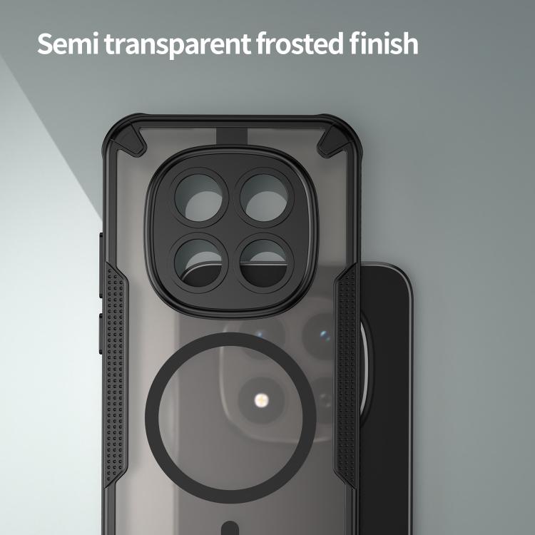 For Redmi Note 15 Pro 5G Global 163.6mm Armor Glaze MagSafe Magnetic Phone Case