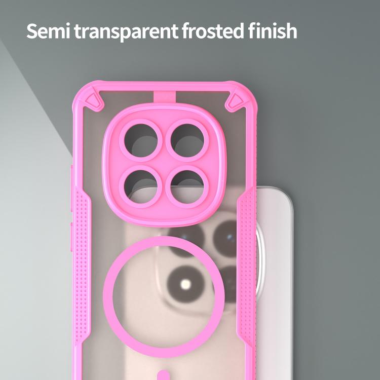For Redmi Note 15 Pro 5G Global 163.6mm Armor Glaze MagSafe Magnetic Phone Case