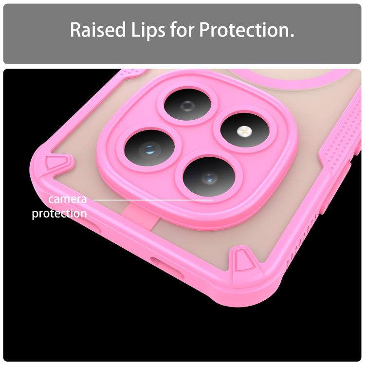For Redmi Note 15 Pro 5G Global 163.6mm Armor Glaze MagSafe Magnetic Phone Case