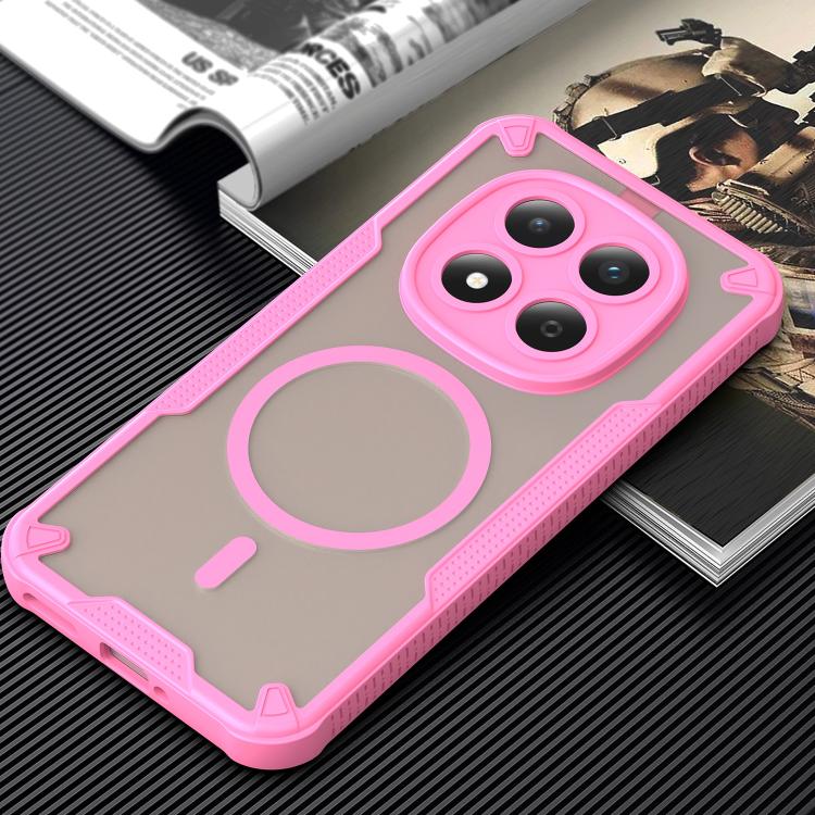 For Redmi Note 15 Pro 5G Global 163.6mm Armor Glaze MagSafe Magnetic Phone Case