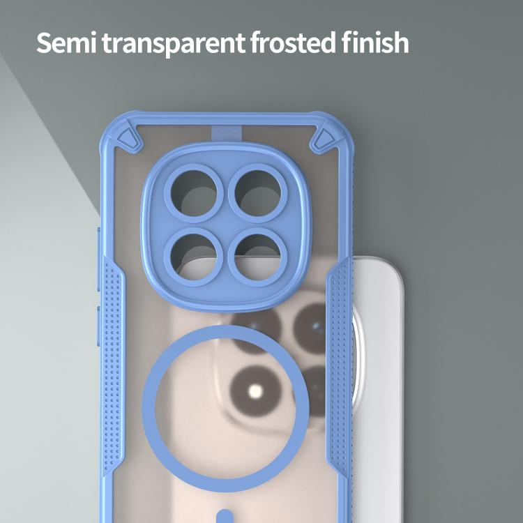 For Redmi Note 15 Pro 5G Global 163.6mm Armor Glaze MagSafe Magnetic Phone Case